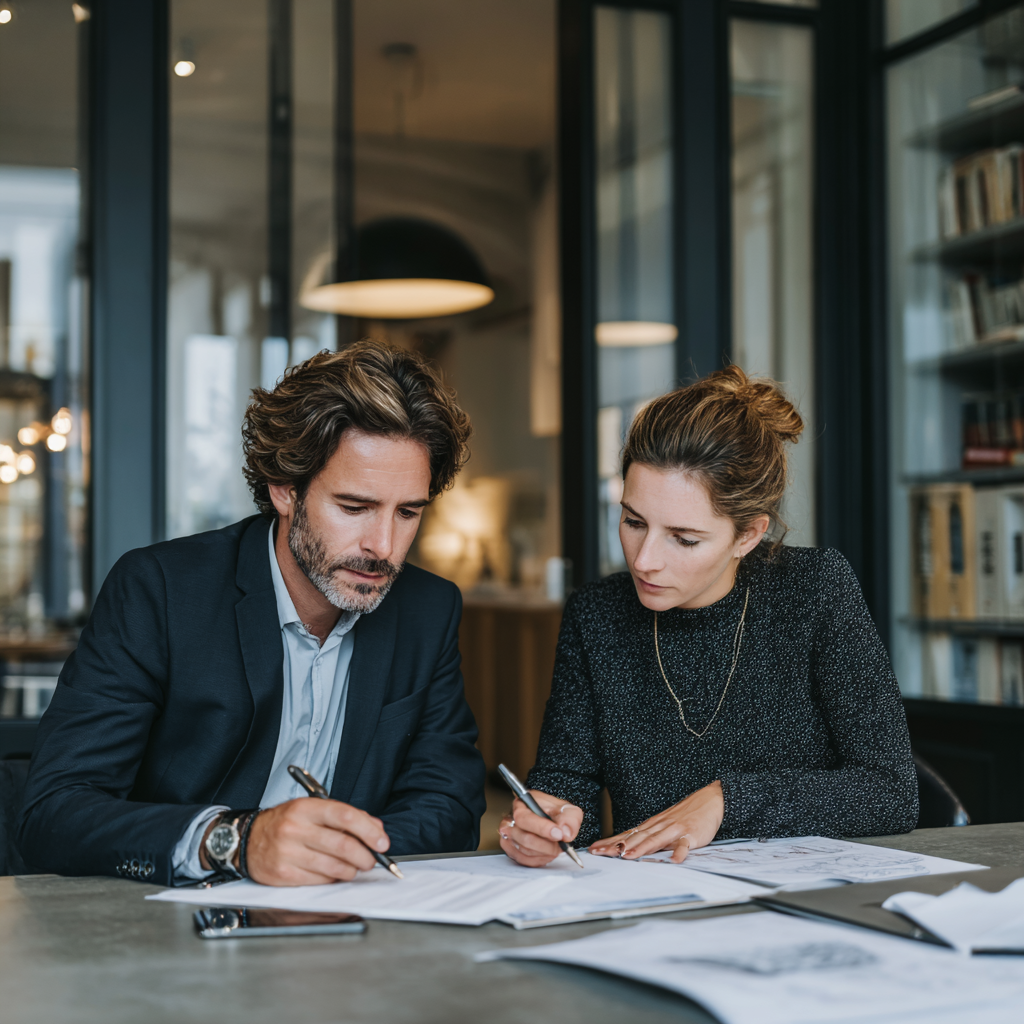 učtovník diskutuje s klientom o spolupraci, dlhodobá istota pre firmy